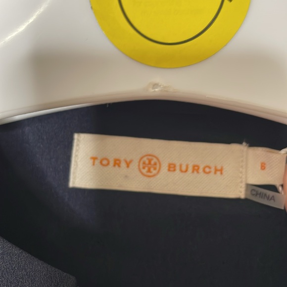 Tory Burch midi Navy blue dress. NWT - Picture 4 of 9